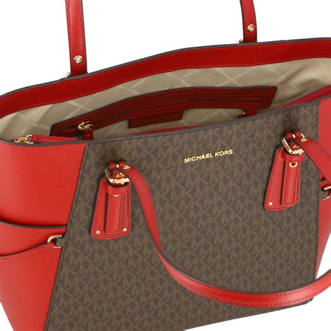 sac michael kors rouge|michael kors black satchel bag.